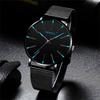Men's Waterproof Luminous Running Alarm Clock Watch