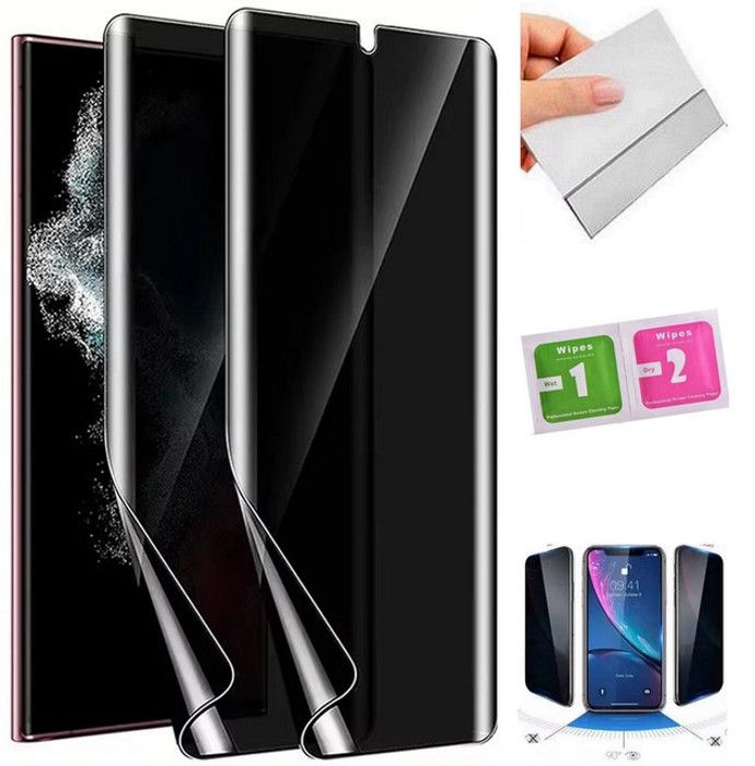 Film protecteur - Hydrogel - Vivo Y52s t1 - Anti-espion - Résistant aux rayures - Installation facile