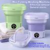 Мини стиральная машина для дома Студенческое общежитие Белье Носки Портативная стиральная машина 8 л Большая вместимость Складная стиральная машина