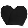 1 Pair Shoes Repair Rubber Soles Wear Resistant Rubber Heels Anti Slip Outsoles (Black)