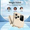 I16 PRO складной мини мобильный телефон 2G две SIM-карты быстрый набор Magic Voice экран 1,77'' разъем 3,5 мм раскладной сотовый телефон Type-C