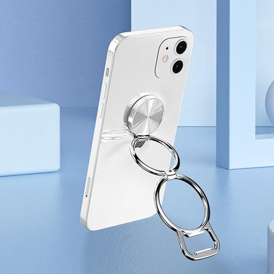 Кольцо-подставка для телефона на палец, прочная, с регулировкой, универсальный, магнитный держатель для мобильного телефона
