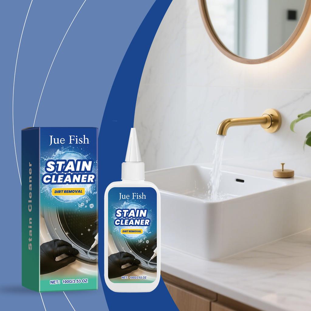 JUE FISH Kitchen Bathroom Cleaner Gel Multi-Purpose Grout Stain Remover Tile Cleaner Grease Eliminator Powerful Descaling