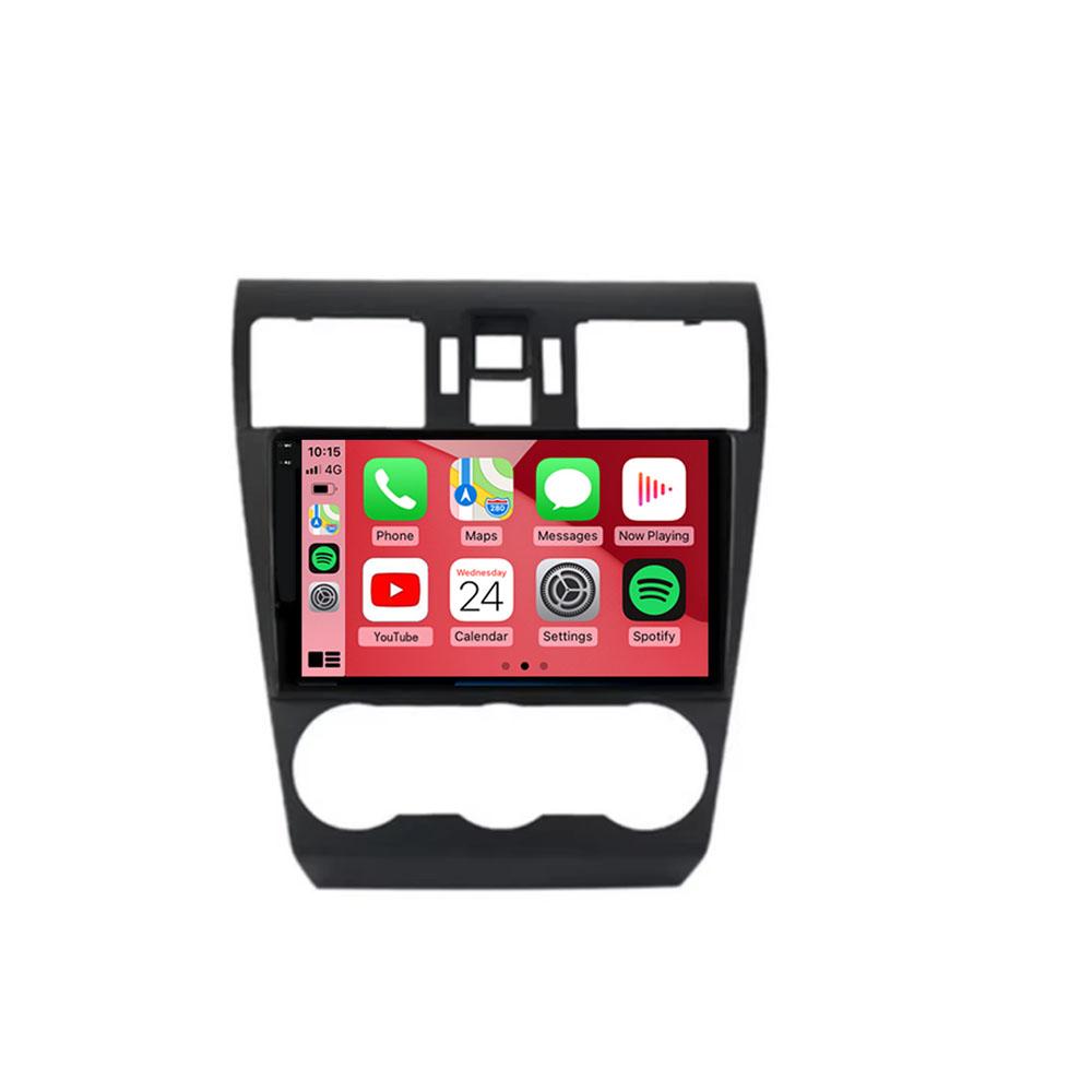 Android 14 Автомагнитола для Subaru Forester 4 SJ WRX XV 2012-2014 Мультимедийный плеер 2 Din Навигация Головное устройство Carplay Stereo