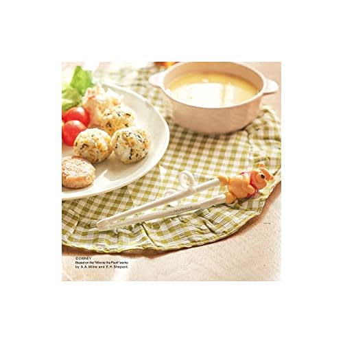 EDISONmama Edison Chopsticks I, 16cm, for ages 2-preschool, Right-Handed, Disney Mickey Mouse with Ring, 3D Design