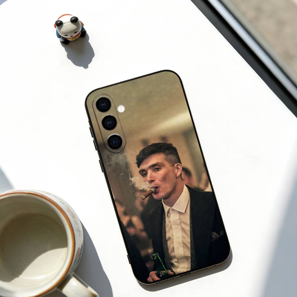 Чехол для телефона Peaky Blinders для Samsung Galaxy A73, A72, A71, A70, A53, A52, A51, Другие Мягкий Черный Чехол