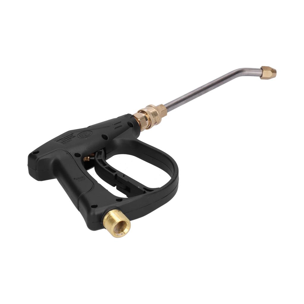 Очистительный пистолет высокого давления 3000 фунтов на кв. дюйм с угловой насадкой для резьбового входного соединения M22