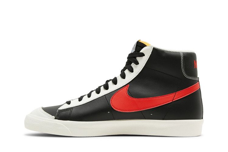 Мужские кроссовки Nike Blazer Mid '77 EMB NBA 75-летие Trail Blazers Sail/Chile Red/Sail/Black
