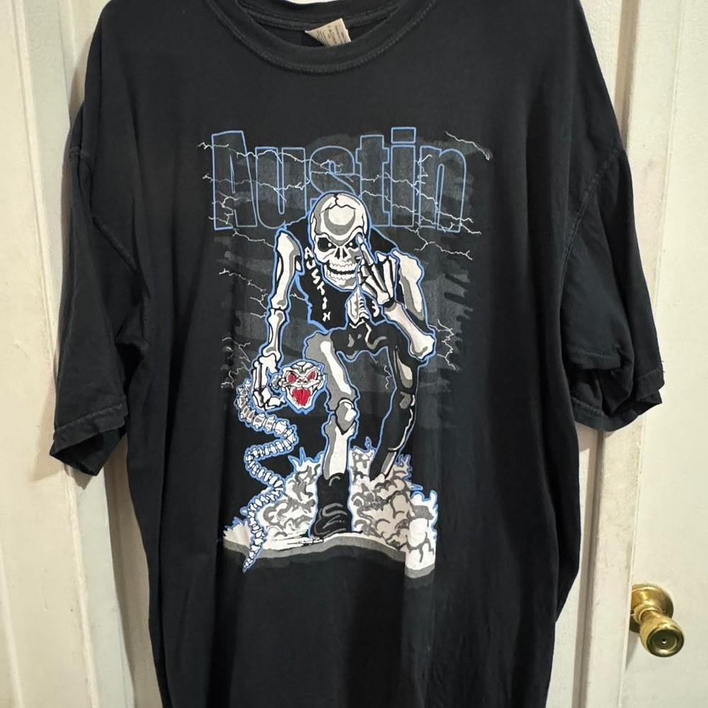 STONE COLD STEVE AUSTIN BAD TO THE BONZ Футболка Унисекс Концертная S-5XL LO367 Унисекс Футболка