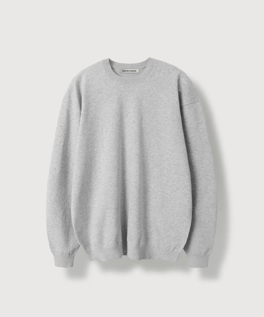 MOOD INSIDE Washable Cotton Round Knit_4 Colors