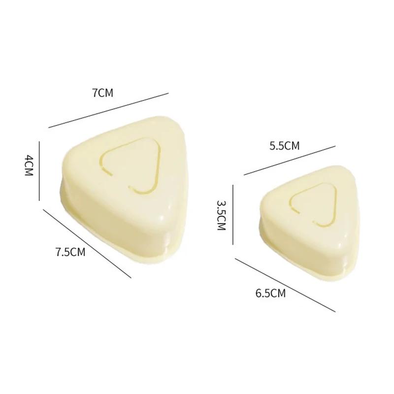 WIKHOSTAR Форма для суши, сделай сам, онигири, рисовые шарики, пищевой пресс, треугольная форма для приготовления суши, аксессуары для бенто