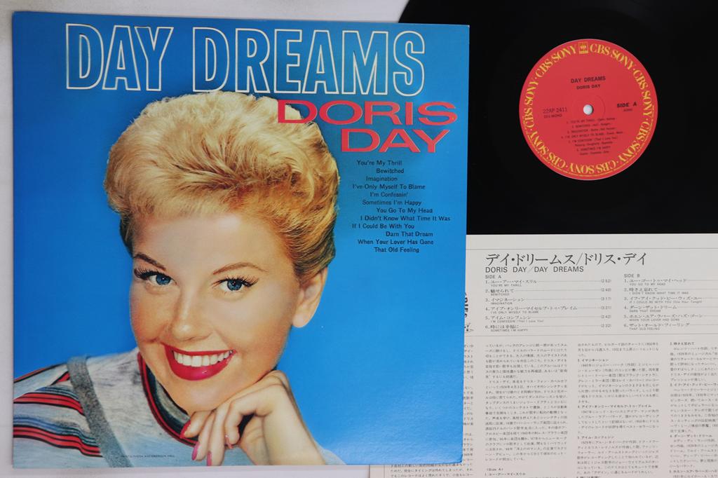 Виниловая пластинка DORIS DAY Day Dreams 22AP2411 CBS SONY 1982 Япония Джаз Б/у