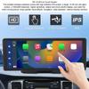 Беспроводной сенсорный экран Carplay с панелью приборов, WiFi, Bluetooth, Carplay, Android Auto, экран Carplay с GPS, голосом, FM и другими функциями, камера 10,26 и стерео,