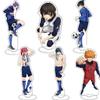 Anime BLUE LOCK Stand Action Figure Doll Chigiri Hyoma Isagi Yoichi Kunigami Rensuke Acrylic Model Plate Holder Cosplay Toy Gift