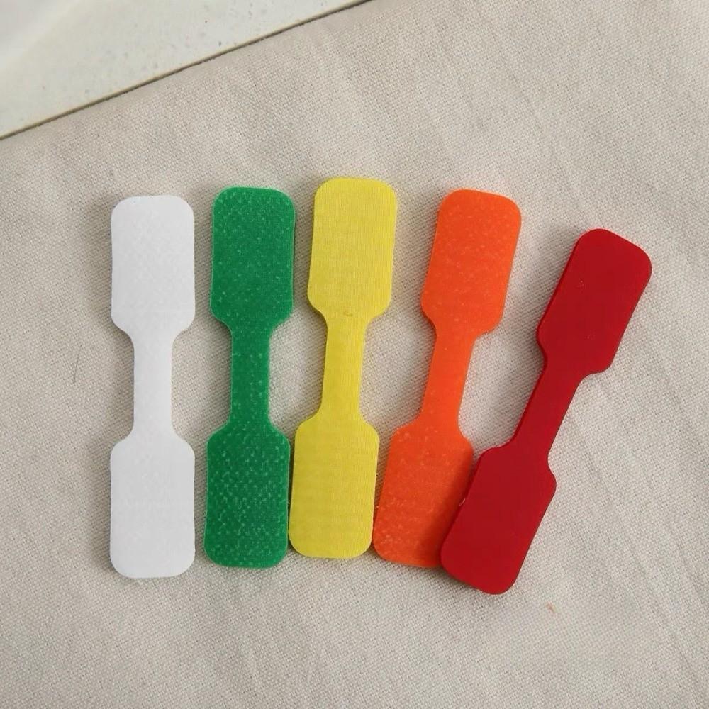 24pcs Waterproof Self Adhesive Cable Labels Reusable Wire Cord Tags  Office Home Use