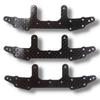 TAGATORON Carbon Rear Stay (Extra Thickness 3mm) Set of 3