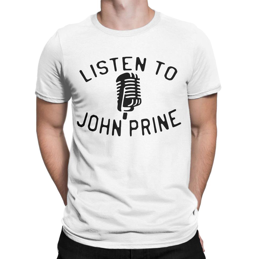 Graphic Printed John Prine In Spite Of Ourselves T Shirt For Unisex Cotton Tshirts Short Sleeve Clothing
