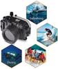 Sea frogs Canon G7X Mark II Underwater Housing Camera Diving Waterproof Housing Case 40m/130ft