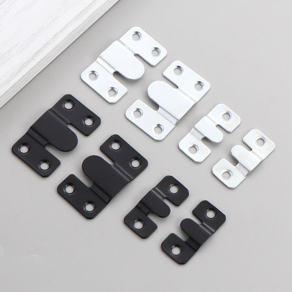 10Pcs/set Stainless Steel Picture Frame Hooks Wall Mount Oil Painting Hanger