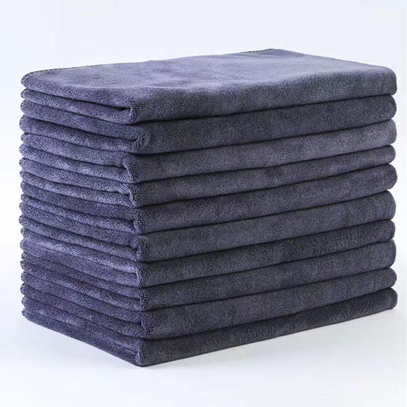 Streak-Free, Absorbent, Quick-Drying Car Wash Towel for Interior Cleaning - Large, Thick, and Non-Shedding on Glass