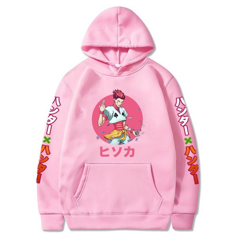 Anime Hunter X Hooded Sweatshirt Unisex Casual Long Sleeve Pullover With Printed Design Wear