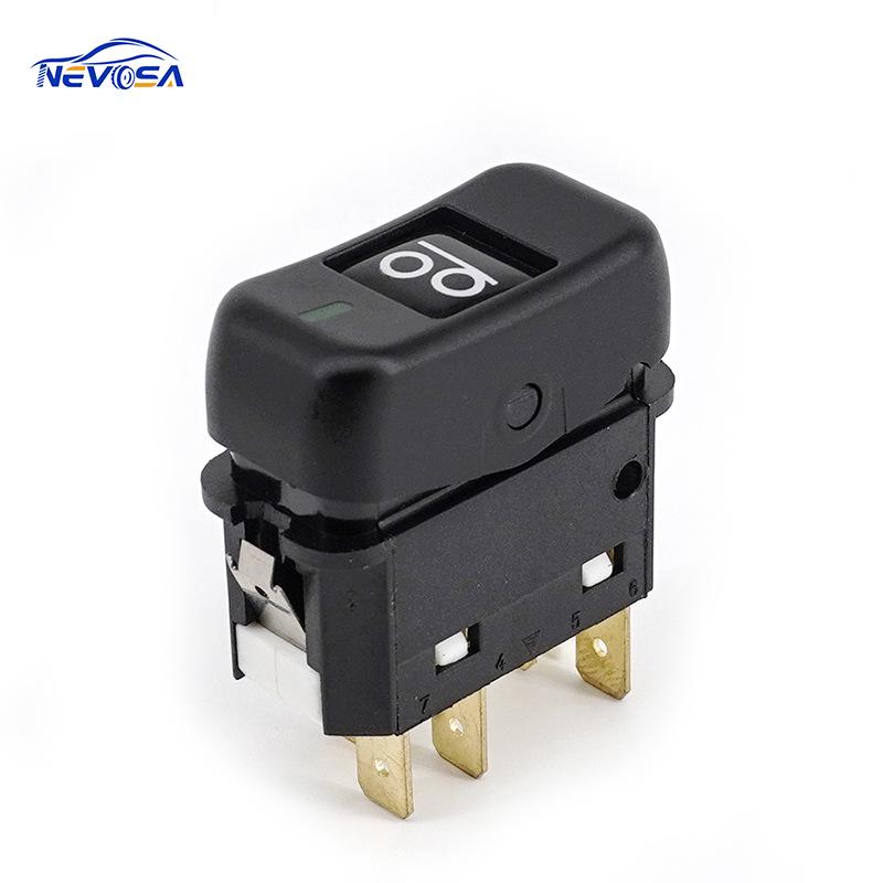 Green 5-Pin Window Lift Switch for Mercedes-Benz (0035450207)