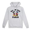 Disney Женская/женская толстовка с капюшоном Paris Mickey & Minnie Mouse