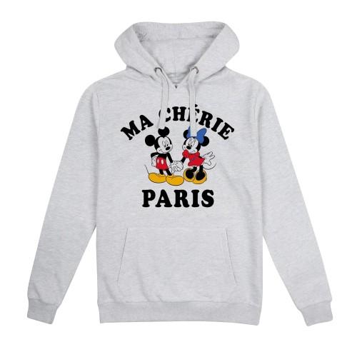 Disney Женская/женская толстовка с капюшоном Paris Mickey & Minnie Mouse