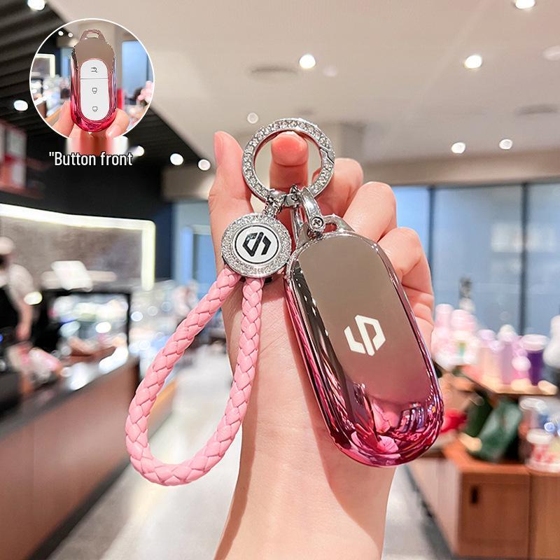 Чехол для ключа Leapmotor C11: 2023 T03, S01, C01 Защитный чехол для автомобильного пульта для мужчин и женщин