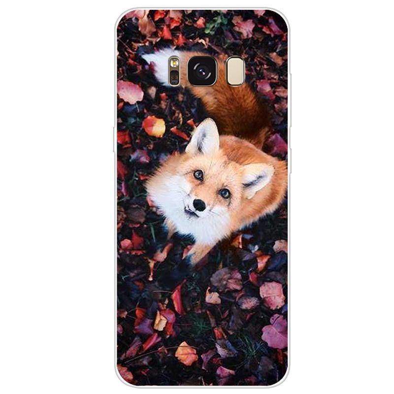 Чехол для Samsung Galaxy S8 Plus, силиконовый чехол, милый мягкий чехол из ТПУ для Samsung Galaxy S8 S 8 Plus, чехол-бампер для телефона S8Plus Coque