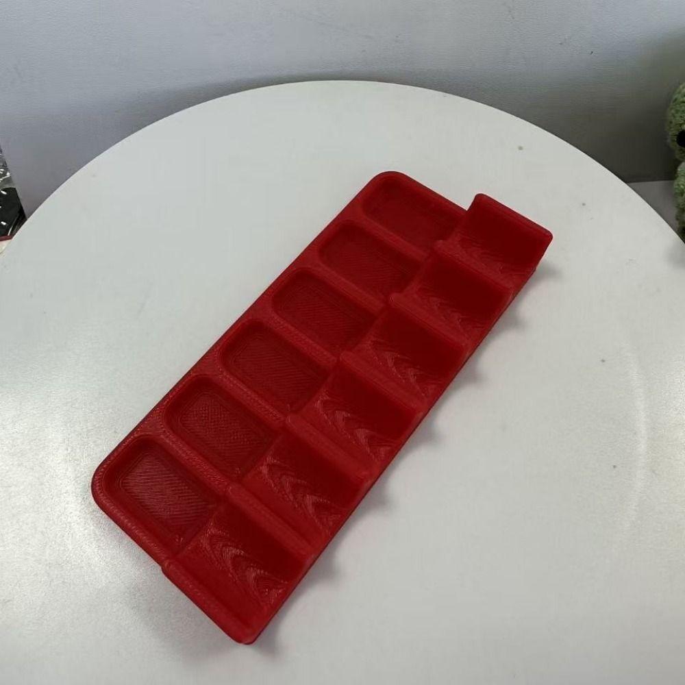 Durable Plastic Brush Holder Lightweight Brush Storage Box Painting Brush Rest Holder Art Display