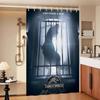 Movie Jurassic Park Dinosaur World Modern Simple Shower Curtain Bathroom Decorative Polyster Shower Curtain with Hook