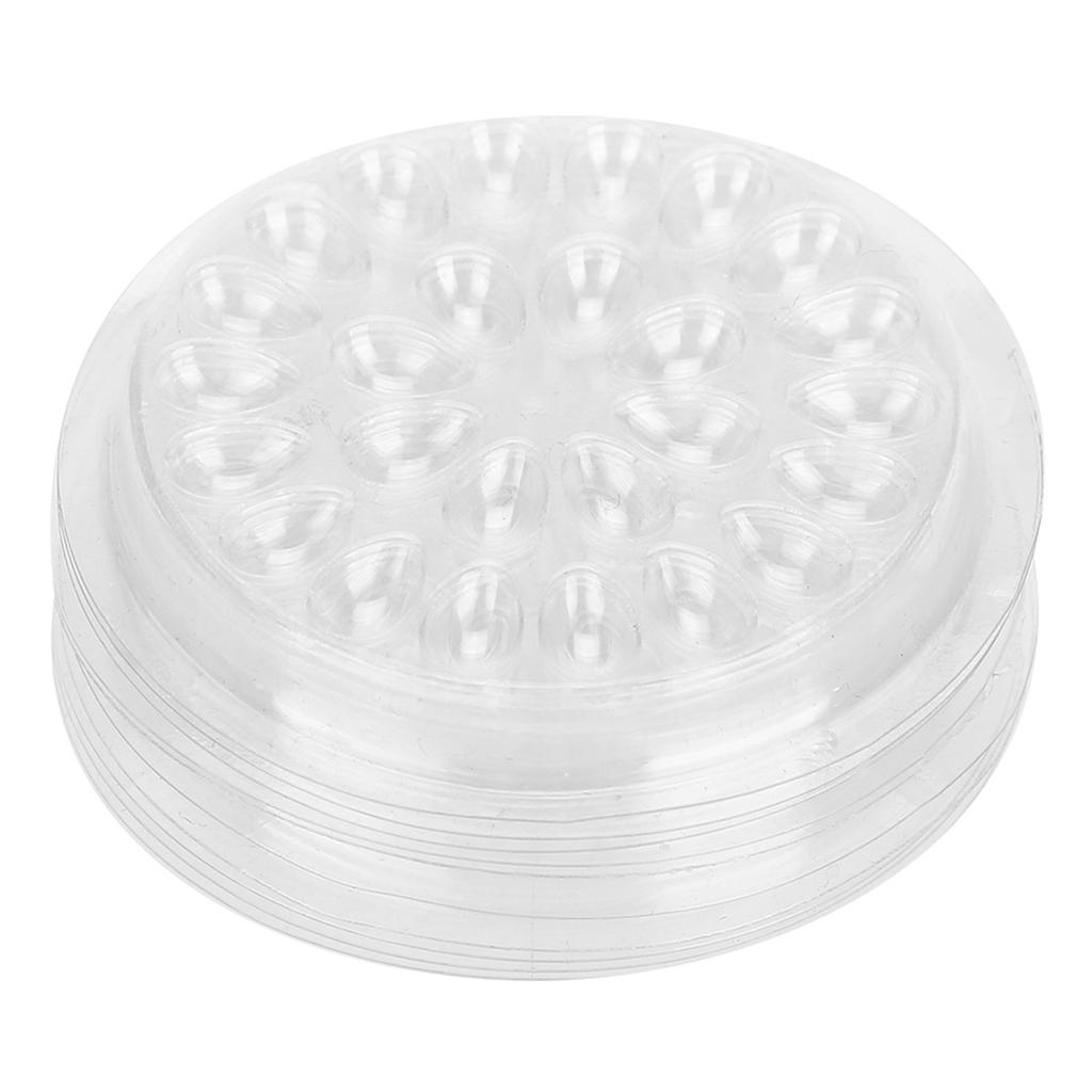 50 шт. одноразовый держатель для клея для ресниц прозрачный пластиковый подставка для клея для наращивания ресниц