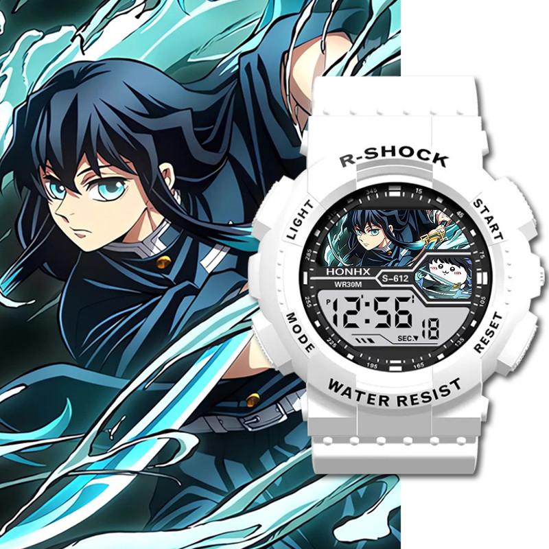 Аниме Клинок, рассекающий демонов Наручные часы Агацума Зеницу Незуко Тандзиро Кварцевые часы Подарок