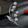 Premium Lily Of The Valley Brooch Temperament Suit Coat Accessories Cardigan Pin Flower Brooch Accessories Gift