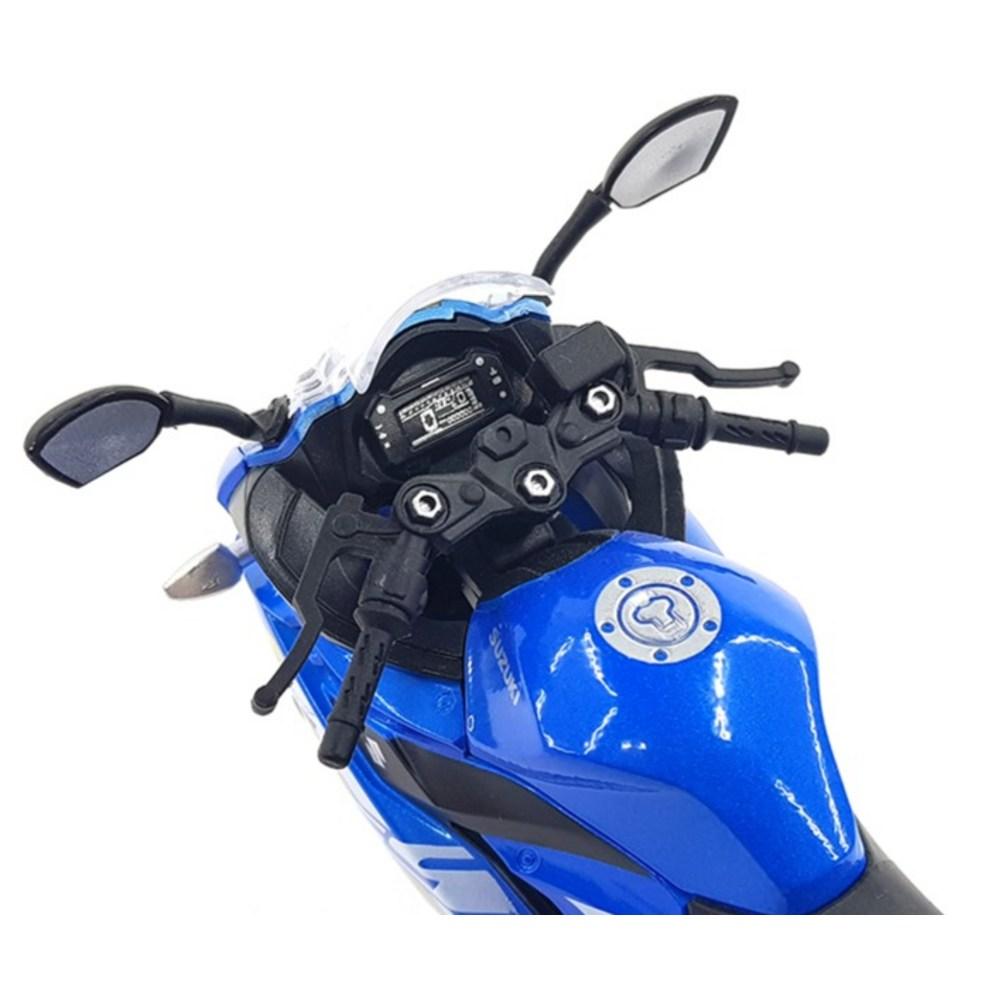МОДЕЛЬ MX 1:Модель мотоцикла Suzuki GSX250R, масштаб 1:12, литая, синяя (MXT116305BL)