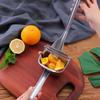 Сверхпрочная металлическая соковыжималка для лимона - простая ручная соковыжималка для цитрусовых, эргономичная и прочная для свежего сока, соковыжималка для яблок для ресторана