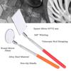 Extendible Inspection Rotatable Mirror Square Detection Tool Equipment  Automotive