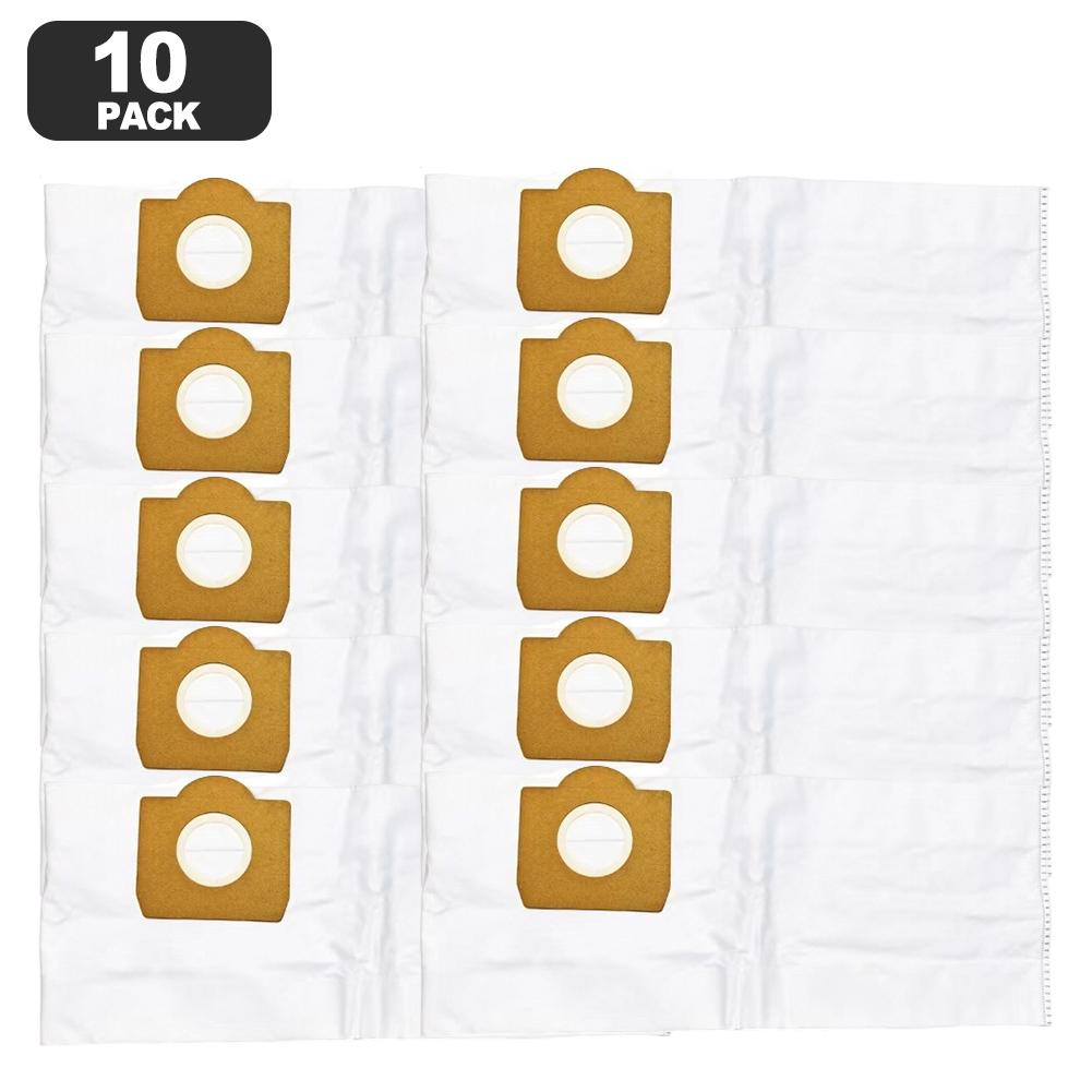 Мешки-пылесборники для Karcher WD3 и для MV3, совместимые с SE 4001/4002, деталь 6.959-130, флисовый материал, высокая фильтрация