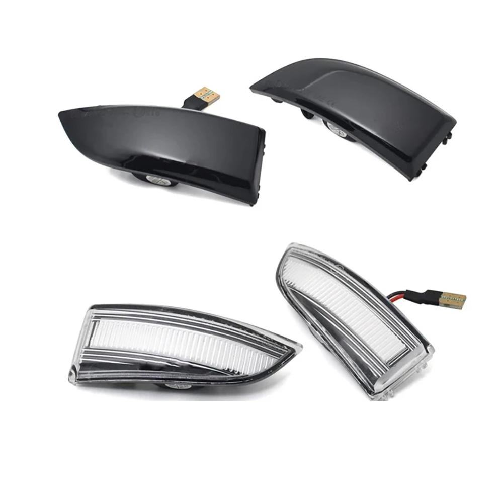 2x светодиодных плавных указателя поворота зеркала заднего вида для Renault Megane 3 MK3 III RS 2008-2016 для Laguna III X91 Fluence