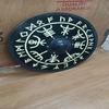 Medieval Authentic Battle Worn Viking Shield - Knight Warrior Shield - LARP Gift