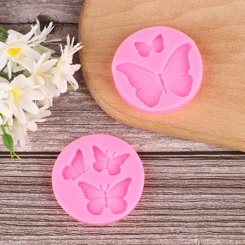 1Pc Butterfly Silicone Molds Mini Butterfly Cake Mold DIY Desserts Decoration