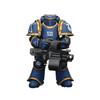 JoyToy Warhammer Ultramarine MKIII Tactical Support Squad Legionary with Heavy Bolter Scale Action Figure 40k 118