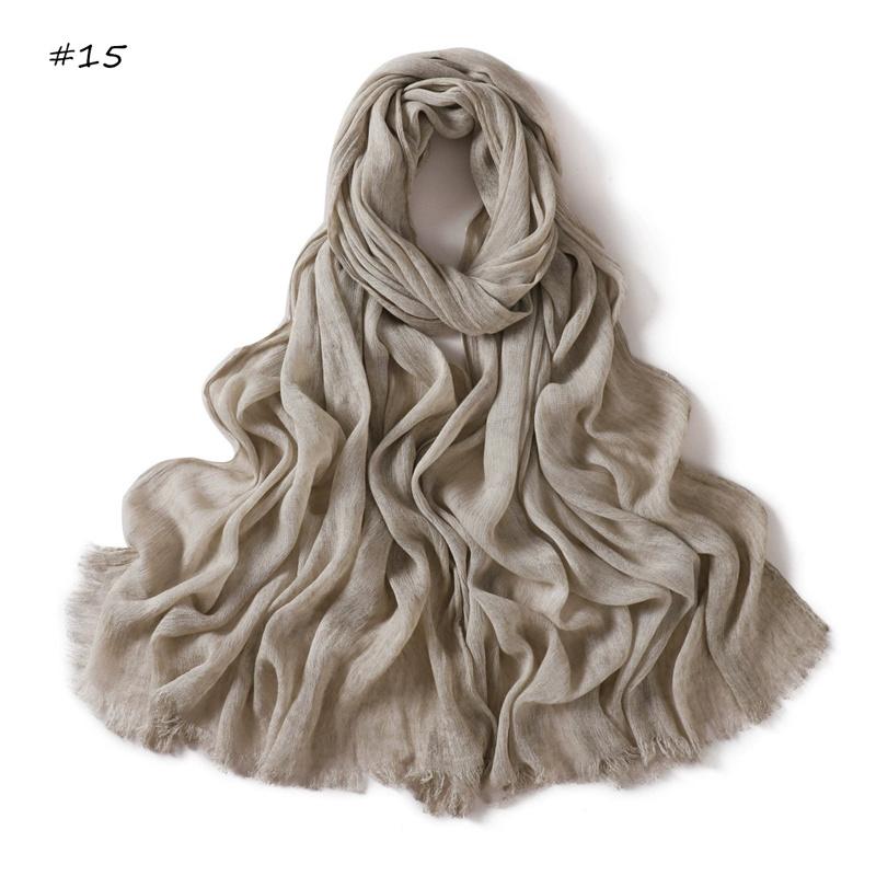 Однотонные тюрбаны, галстук-батик, вискозный хиджаб-шарф, тонкий, Рамадан, омбре, обертывание, эластичные шали, высококачественные фуларды, мусульманский головной снуд 180*70 см