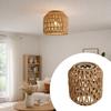 Bohemian Style Pendant Lamp Shade 13*15cm Rattan Lampshade Fashion Hanging Lamp Shade