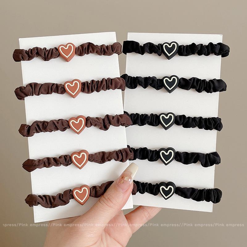 High Elasticity Hair Tie: Versatile Rubber Band Scrunchie for Women & Girls 2025