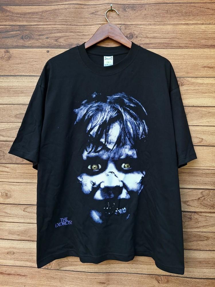 The Exorcist Movie Retro Style Black Short Sleeve Unisex Tshirt S-5XL KH11234