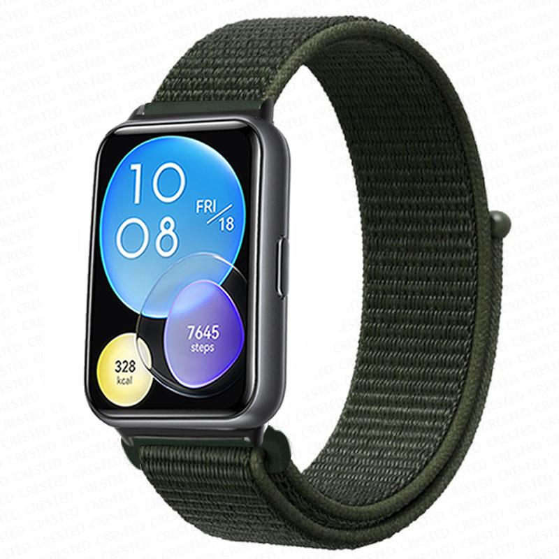Ремешок для Huawei Watch Fit 2 Браслет для умных часов Аксессуары Запасной браслет нейлоновый Браслет Correa Huawei Watch fit2 strap