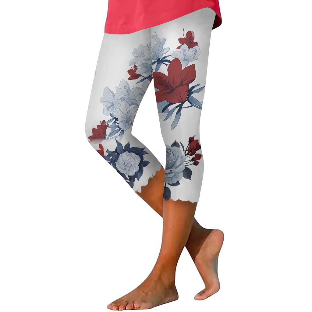 Летние женские леггинсы, укороченные брюки, однотонные узкие брюки с высокой талией для бега, йоги, тренировок в тренажерном зале