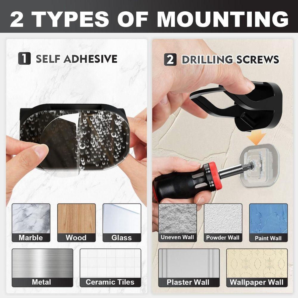 1/4Pcs Space Saving Hat Rack for Baseball Caps Plastic Hat Storage Organizer Hanger for Home Decor